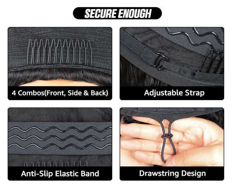 Sale Happening Now: 70% OFF — Afro Curly Glueless Wear-Go Half Wig | 180%–250% Density | Drawstring Cap