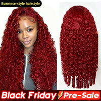 Burmese Curly（Deep wine red）